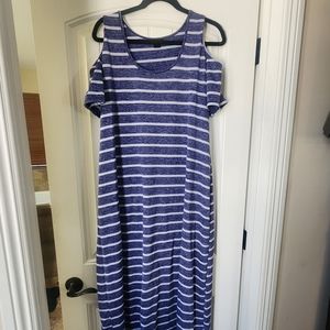 Cold Shoulder Maxi 1XL